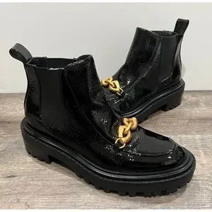 靴 TORY BURCH Jessa Lug Sole Ankle Boot TORY BURCH Jessa Lug Sole Ankle Boot